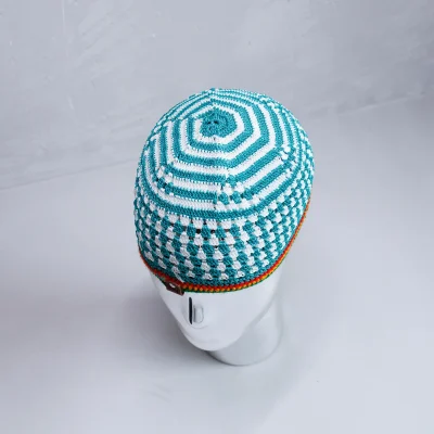 1452-2 Addis Abeba Turquoise, Blanc #1452