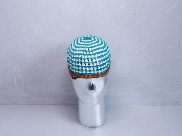 Addis Abeba Turquoise, Blanc #1452