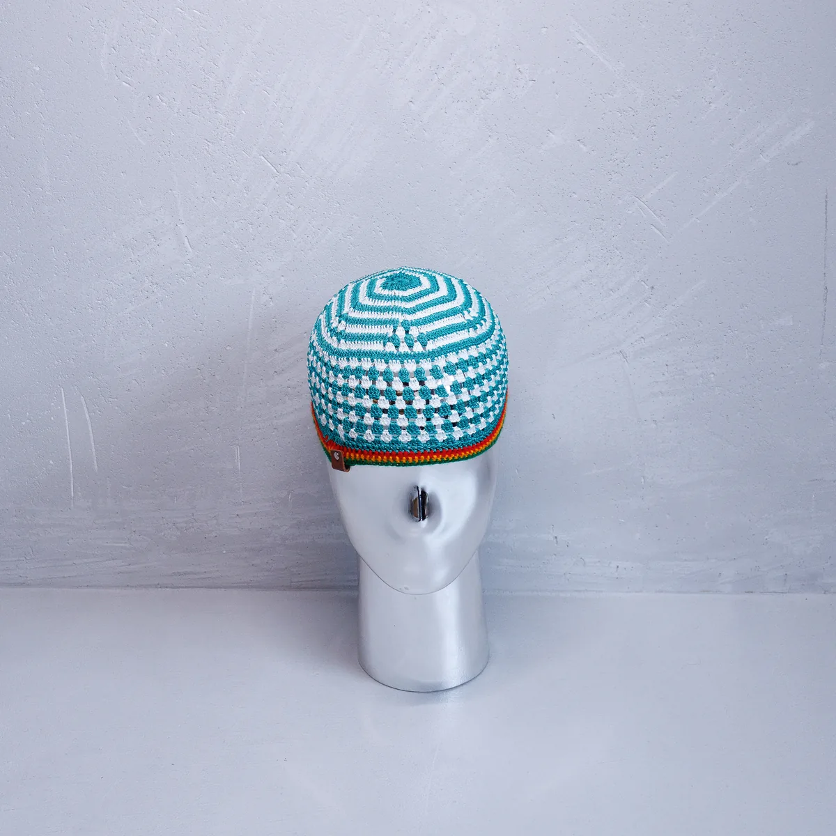 1452 Addis Abeba Turquoise, Blanc #1452