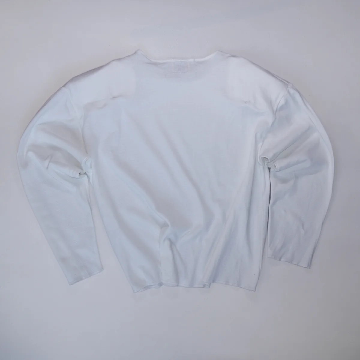 T-shirt manches longues blanc