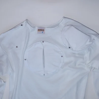T-shirt manches longues blanc