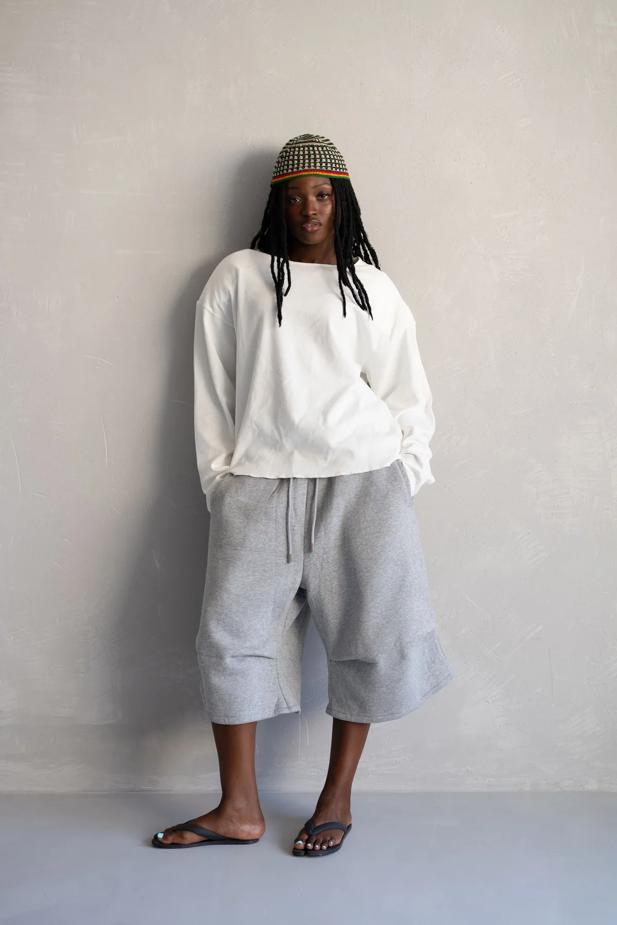 T-shirt manches longues blanc