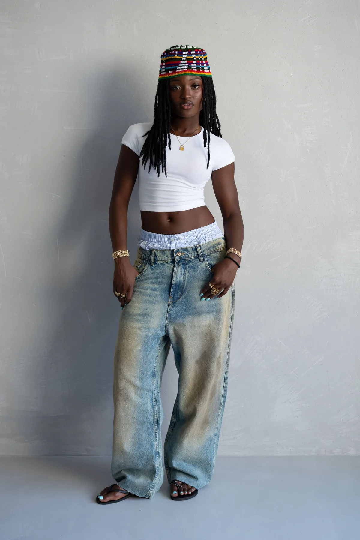 Drop 10 lookbook DSC02869 Jean Délavé