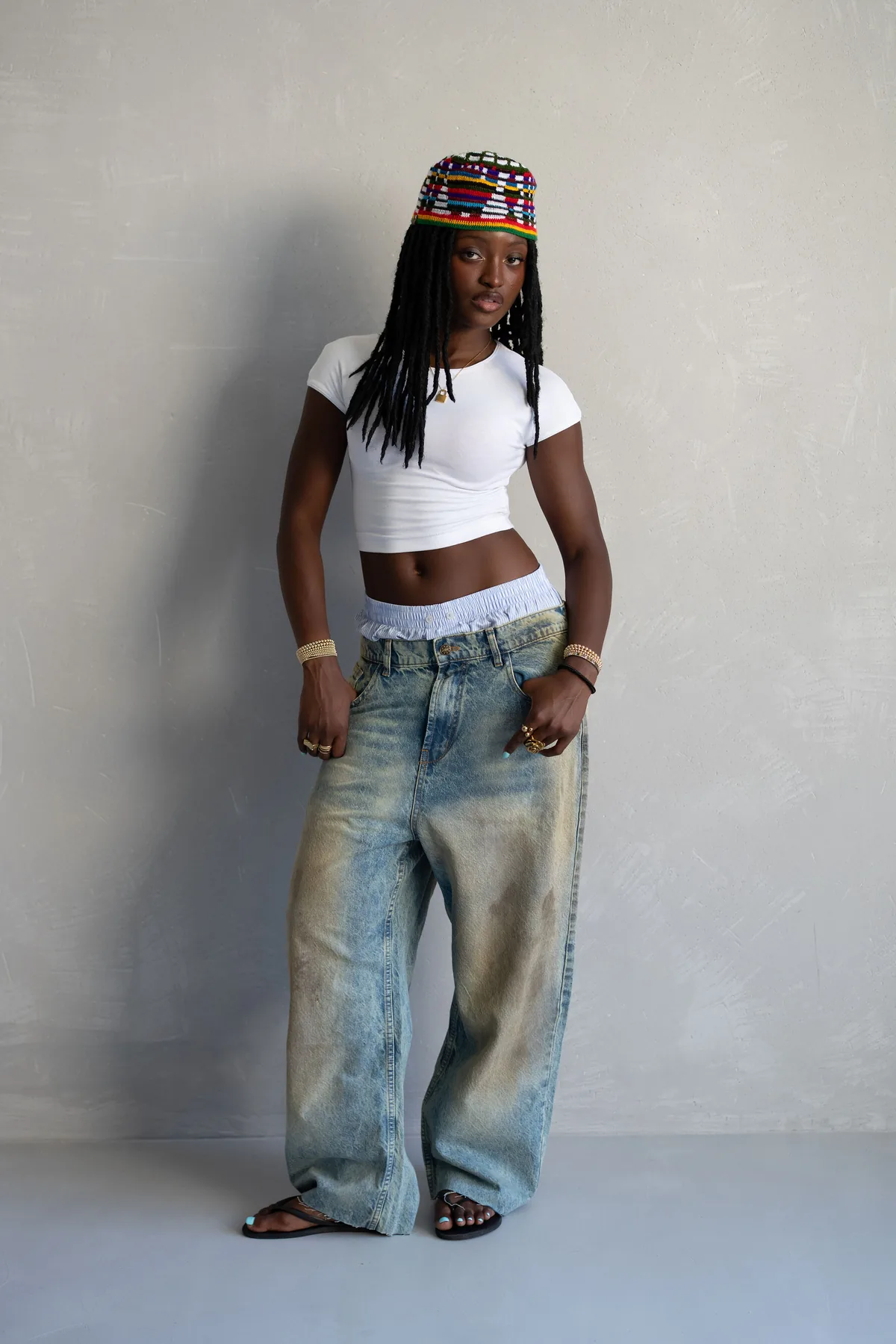 Drop 10 lookbook DSC02872 Jean Délavé