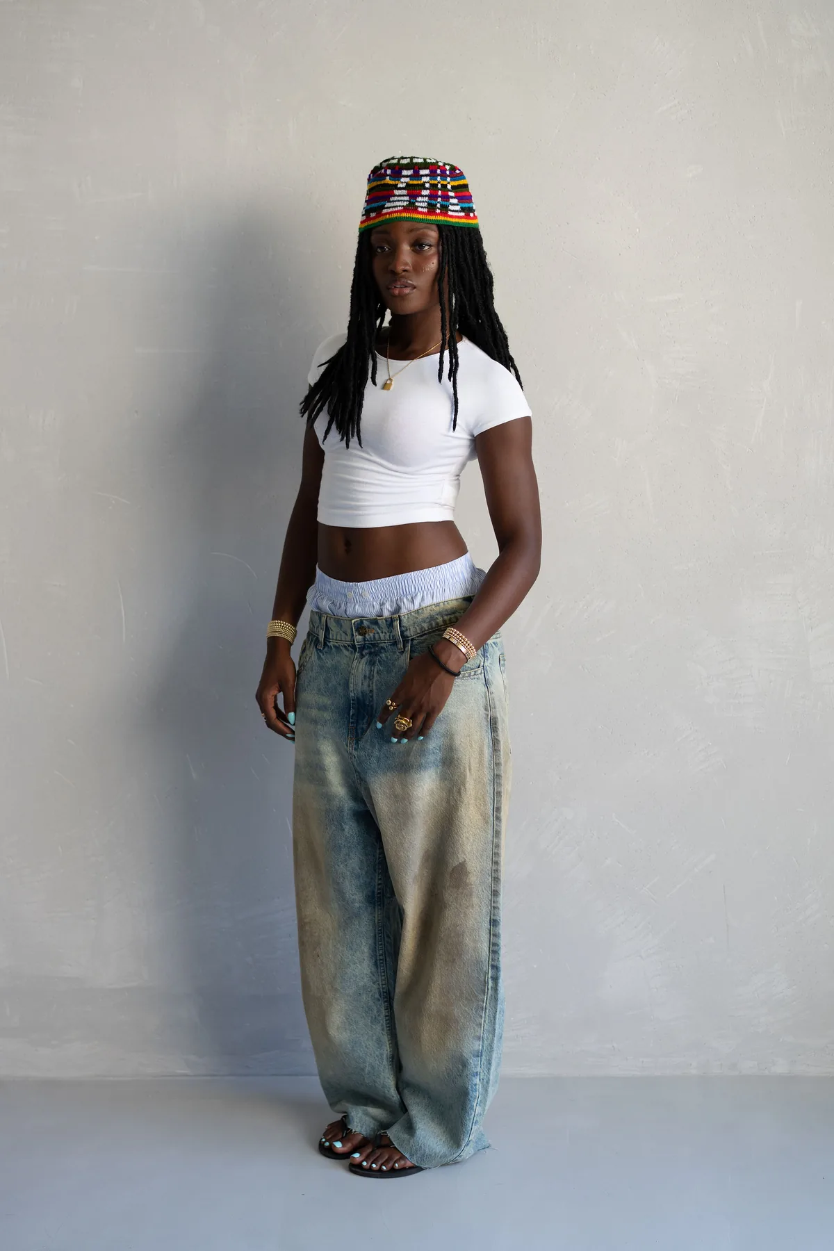 Drop 10 lookbook DSC02877 Jean Délavé