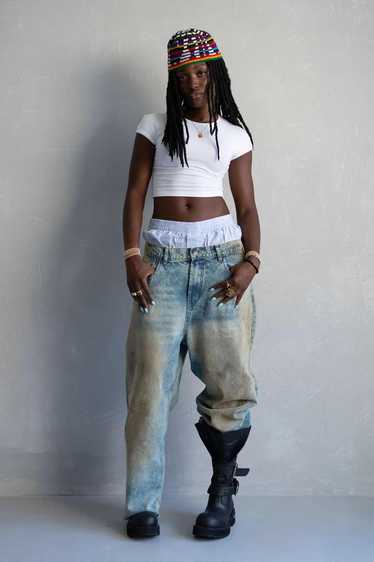 Drop 10 lookbook DSC02902 Jean Délavé