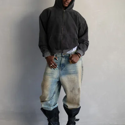 Veste à capuche