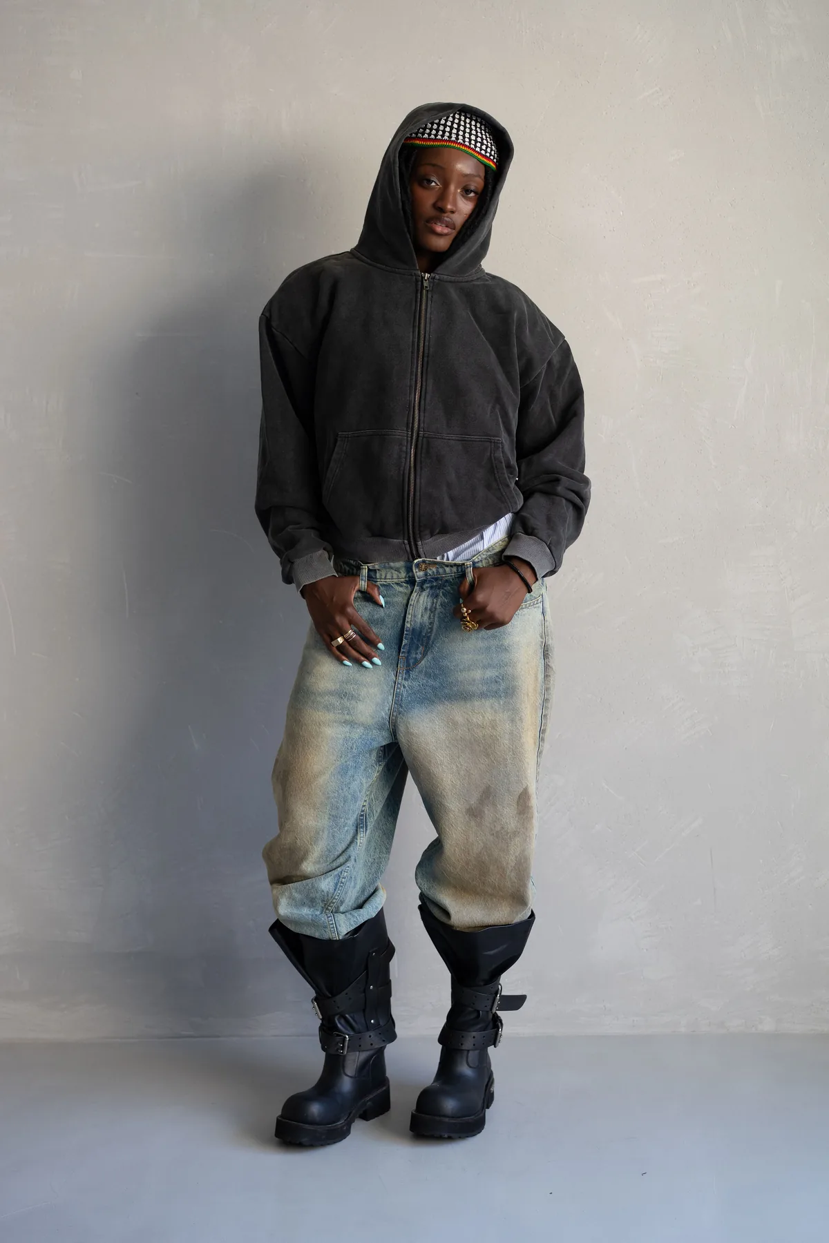 Veste à capuche