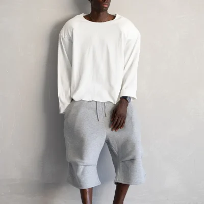 T-shirt manches longues blanc