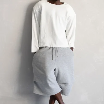 T-shirt manches longues blanc