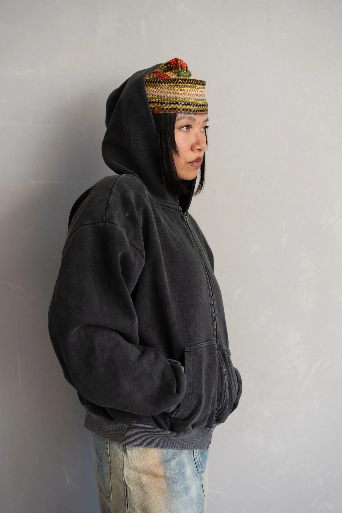 Veste à capuche